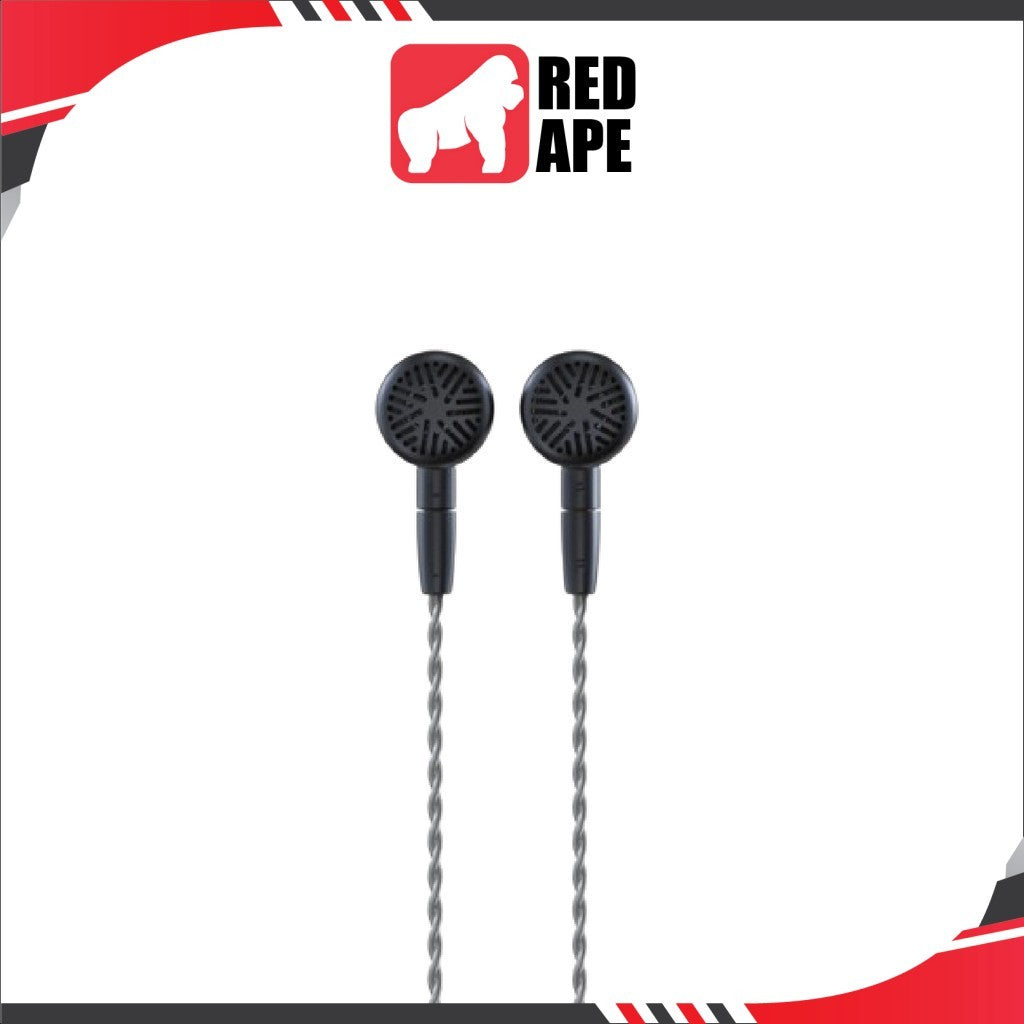 FiiO FF5, Dynamic Driver Wired Flathead Earbuds: with detachable 3.5mm/4.4mm MMCX Cable Carbon-based Earphones (FF 5)
