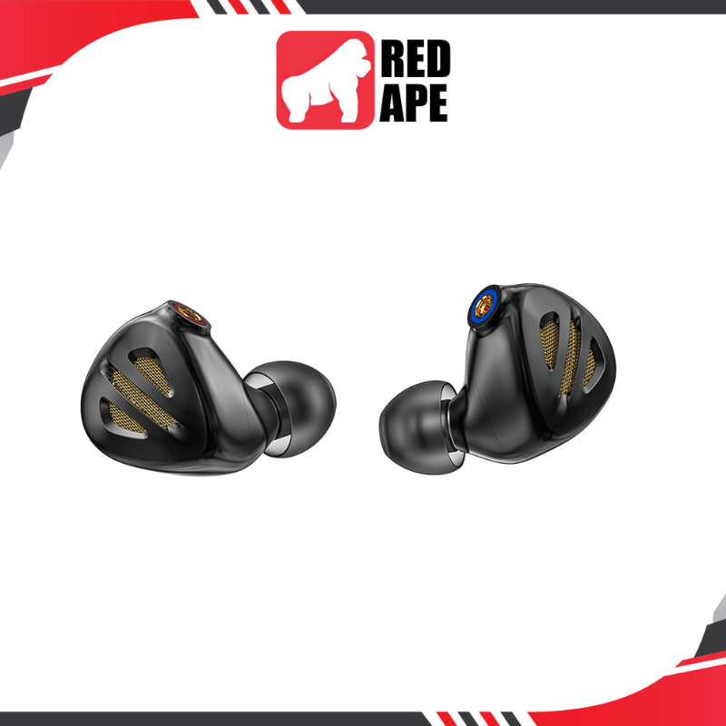 FiiO FH9, In-Ear Monitors: 13.6mm DLC Dynamic Driver 6 Knowles BA Titanium Alloy Shell Tuning Filters IEM (FH 9)