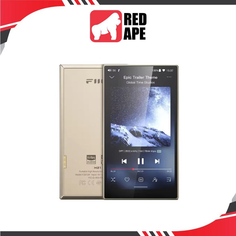 FiiO M21, Portable Digital Audio Player: Quad CS43198 DAC, Snapdragon 680, 4.7" HD Display Music Player DAP (M 21)