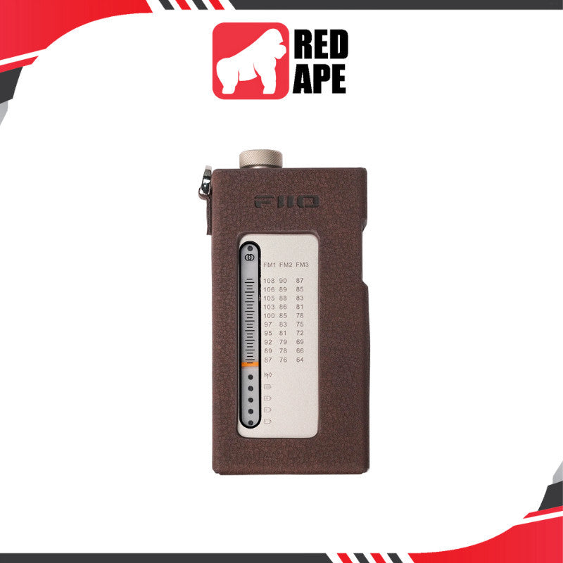 FiiO SK-RR11, Protective PU Leatherette Case: 1:1 Custom Fit Casing for RR11 Lanyard + Wrist Strap Included (SK RR11)