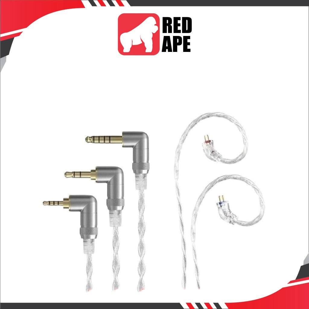 FiiO LS-2.5D/LS-3.5D/LS-4.4D 2.5/4.4mm Balanced 3.5mm Single-ended 2-Pin 0.78mm Earphone Replacement Cable