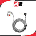 FiiO LS-3.5B, 0.78 Dual Pin Cable with Mic: 2pin 0.78 or 0.75mm Earphone/ Headphone Cable (LS3.5B, LS 3.5B)