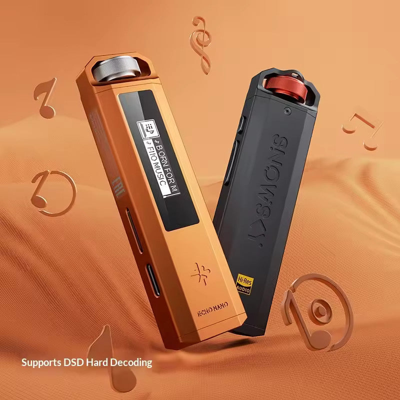 FiiO Snowsky Echo Nano, Portable Music Player DAP: DAC with 3.5mm Output & USB DAC Mode Music Player DAP (Echo Nano)