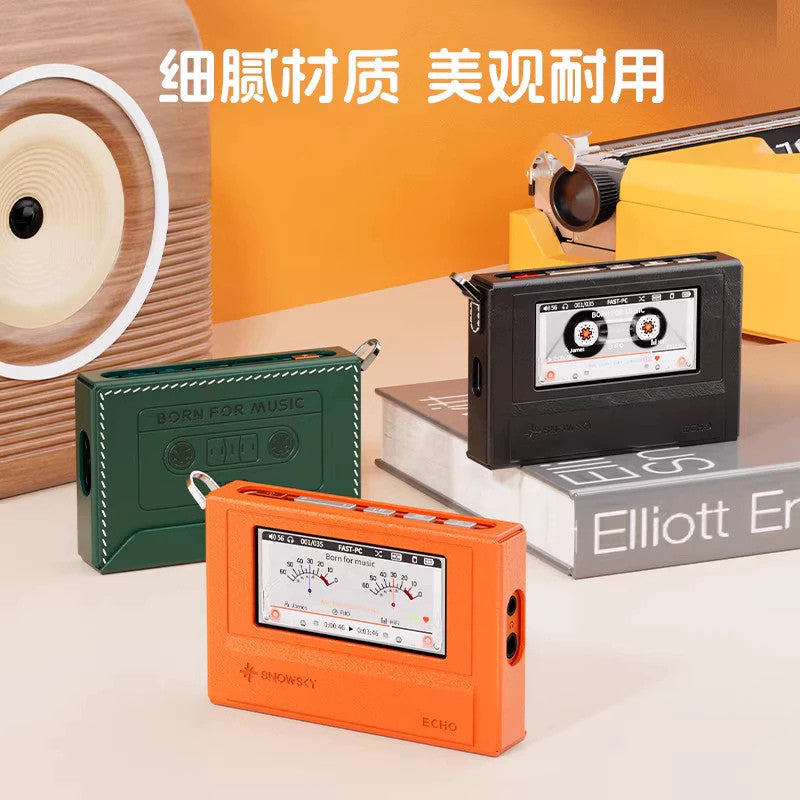 FiiO Nest-ECHO, Protective Case: Leather/TPU Casing for SnowSky ECHO Music Player Casing (FiiO Nest-ECHO)