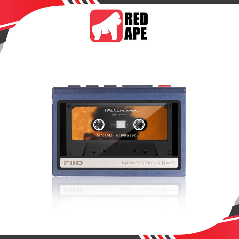 FiiO SK-M21C Protective Case: Retro Cassette Imitation Magnetic Casing for M21 MP3 Music Player DAP (SKM21C)