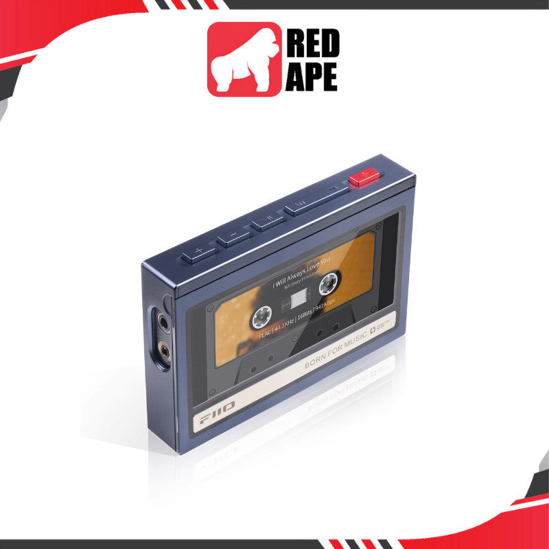 FiiO SK-M21C Protective Case: Retro Cassette Imitation Magnetic Casing for M21 MP3 Music Player DAP (SKM21C)
