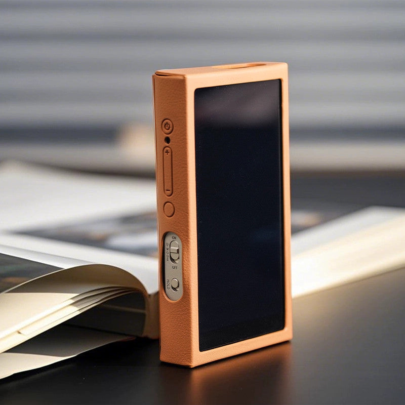 FiiO SK-M21 Protective Leather Case: 1:1 Custom-Fit Protection PU Leather Casing for M21 MP3 Music Player DAC (SKM21)