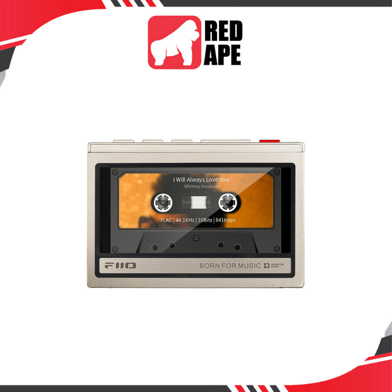 FiiO SK-M21C Protective Case: Retro Cassette Imitation Magnetic Casing for M21 MP3 Music Player DAP (SKM21C)