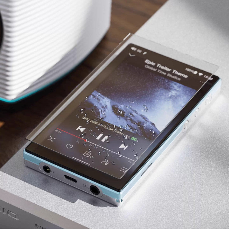 FiiO SF-JM21, Tempered Glass Screen Protector Kit: 2-Pack 6H Hardness Anti-Scratch for JM21 Music Player DAP (SF JM21)