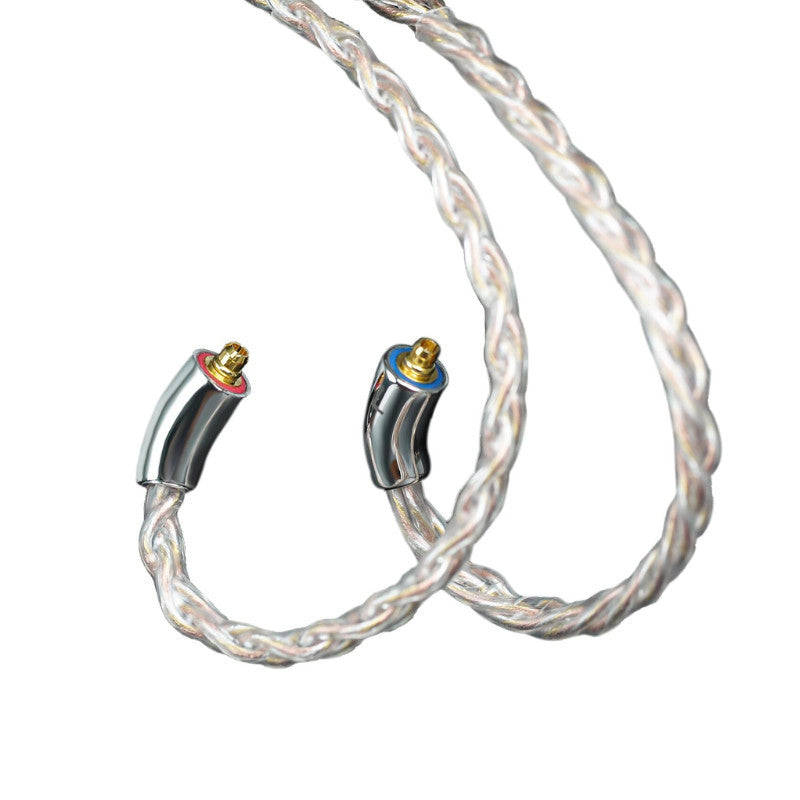 FiiO LC-RE Pro 2025, Upgrade Cable: Gold-Silver-Copper Hybrid MMCX Interchangeable Plug 3.5mm 4.4mm Type C (LCRE Pro)