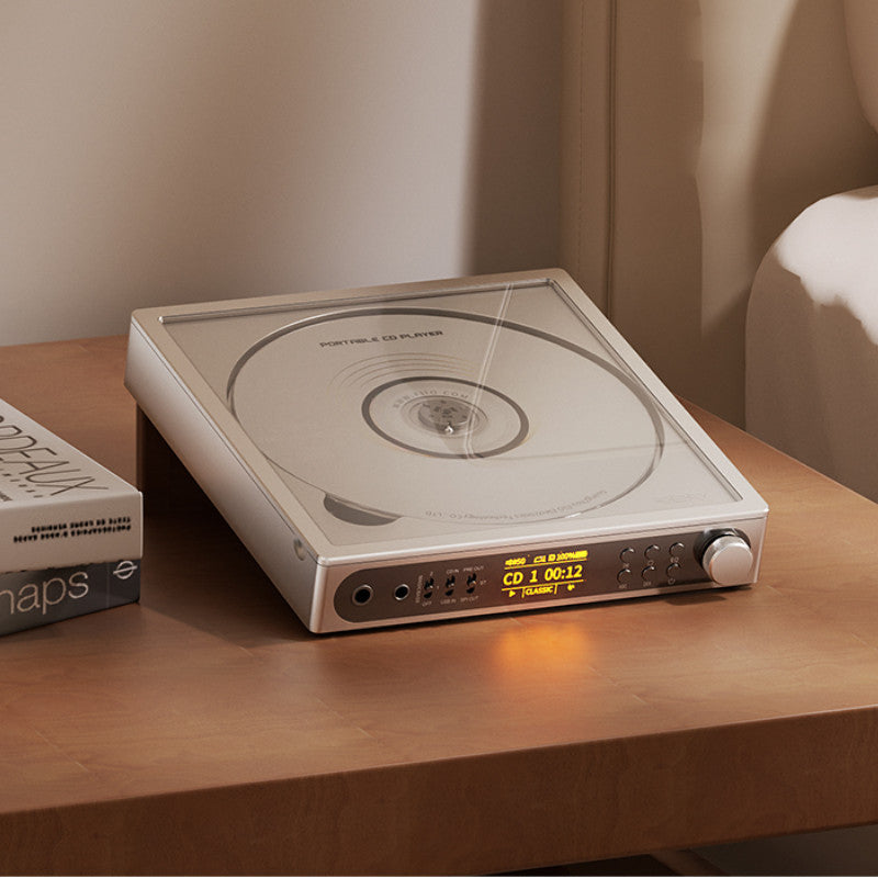 FiiO DM15 R2R, Portable Stereo CD Player: 5-Core Architecture 24Bit R2R High-Power Output CD Ripper Music Player