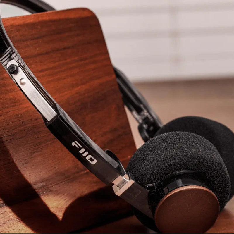 FiiO EH11, Wireless Headphones: Retro Bluetooth On-Ear 40mm Dynamic Driver LDAC Mini Wooden Cup Headphones (EH 11)
