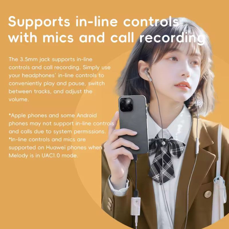 Fiio Snowsky Melody, DAC and Amplifier: Portable Dual CS43131 Dongle DAC/AMP with PEQ and Wood Desig (Snow Sky Melody)