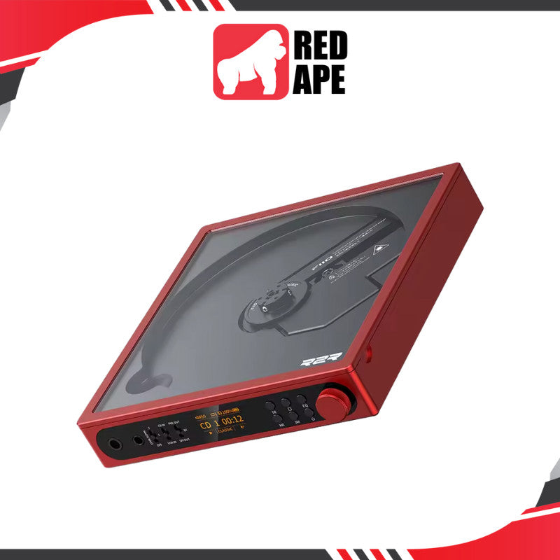FiiO DM15 R2R, Portable Stereo CD Player: 5-Core Architecture 24Bit R2R High-Power Output CD Ripper Music Player