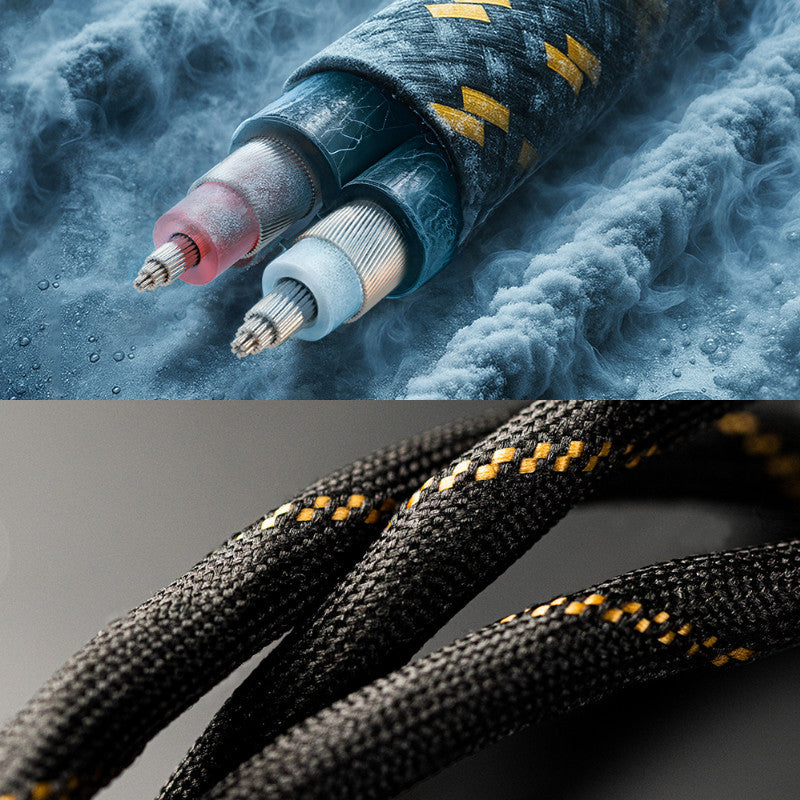 FiiO LL-RC 2025, Upgrade Cable: Cryogenic Liquid Nitrogen Treated Furukawa Monocrystalline Copper Interchangeable Plugs