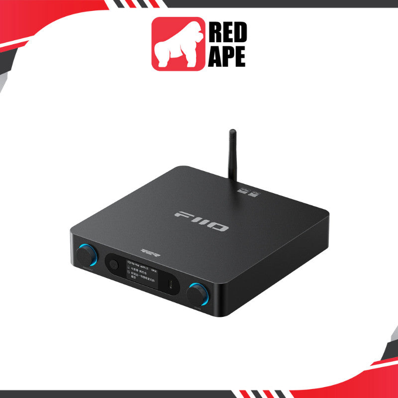 FiiO BR15 R2R, Desktop DAC and Amplifier: Qualcomm QCC5181 Bluetooth 6.0 R2R Resistor Array DAC Digital Streamer DAC/AMP