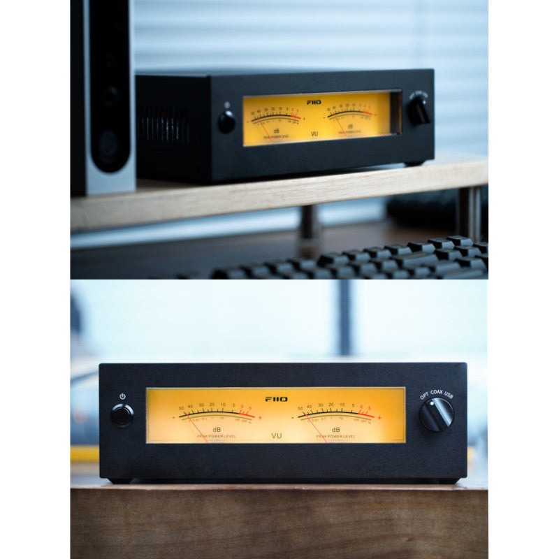 FiiO WARMER R2R, Desktop DAC and Amplifier: Fully Balanced 24Bit R2R Resistor Array JJ E88CC Tube Buffer DAC/AMP