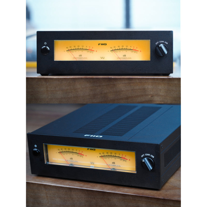 FiiO WARMER R2R, Desktop DAC and Amplifier: Fully Balanced 24Bit R2R Resistor Array JJ E88CC Tube Buffer DAC/AMP