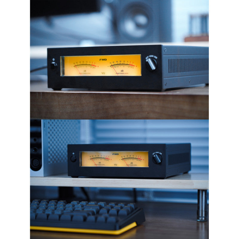 FiiO WARMER R2R, Desktop DAC and Amplifier: Fully Balanced 24Bit R2R Resistor Array JJ E88CC Tube Buffer DAC/AMP