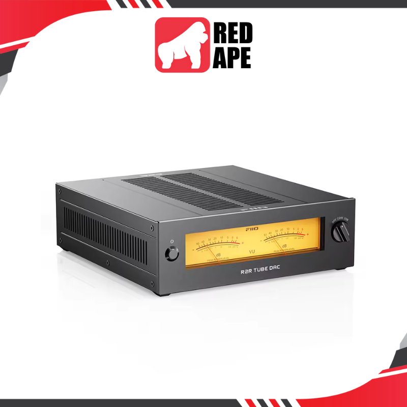 FiiO WARMER R2R, Desktop DAC and Amplifier: Fully Balanced 24Bit R2R Resistor Array JJ E88CC Tube Buffer DAC/AMP