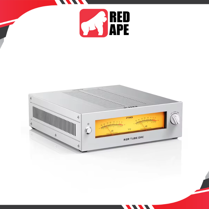 FiiO WARMER R2R, Desktop DAC and Amplifier: Fully Balanced 24Bit R2R Resistor Array JJ E88CC Tube Buffer DAC/AMP