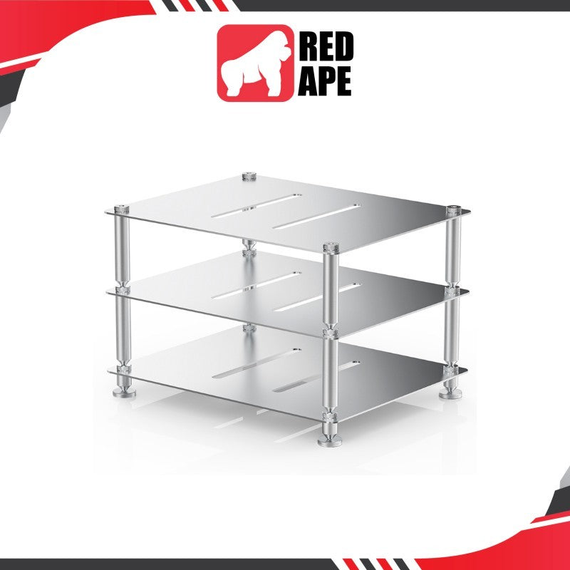 FiiO Modular HiFi Device Storage Rack: Modular Metal Anti-Vibration Rack for HiFi  (FiiO Modular Hifi Storage Rack)