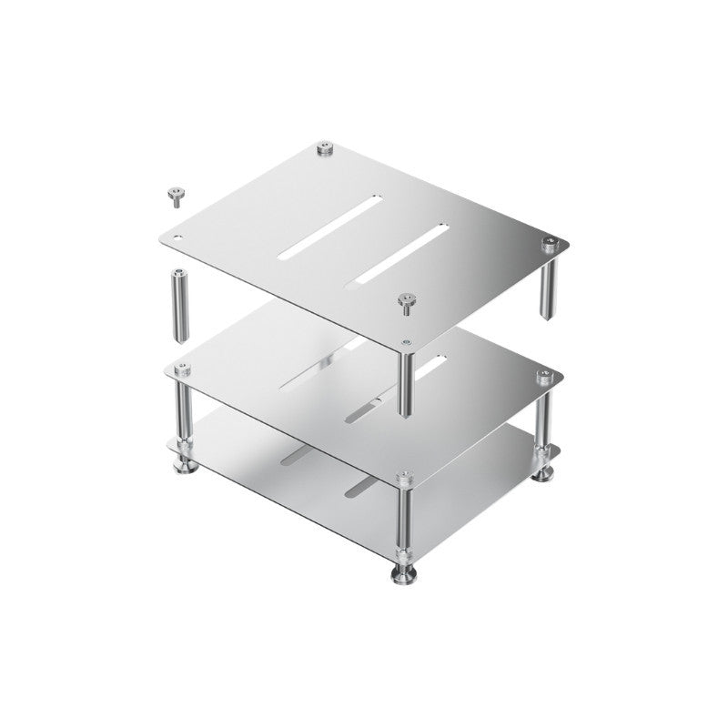 FiiO Modular HiFi Device Storage Rack: Modular Metal Anti-Vibration Rack for HiFi  (FiiO Modular Hifi Storage Rack)