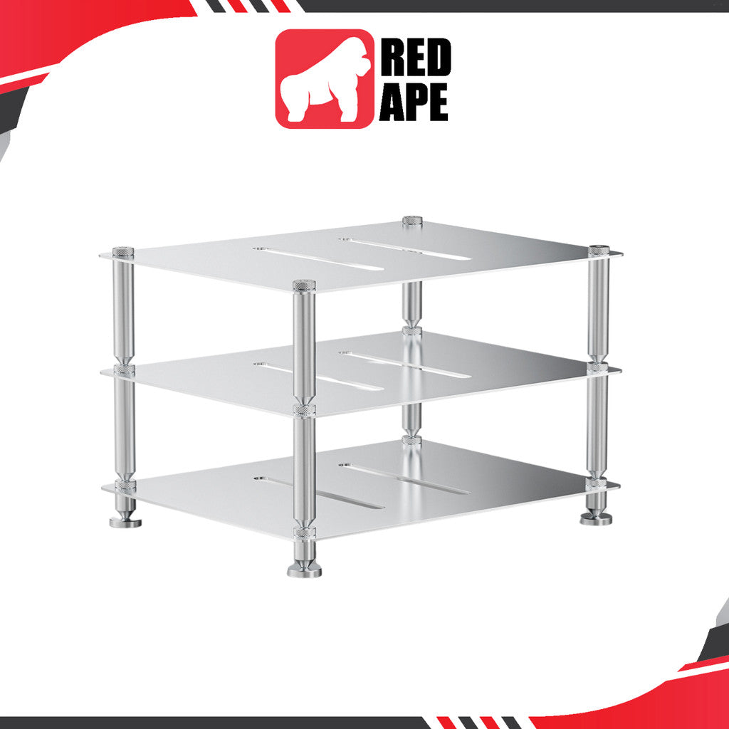 FiiO Modular HiFi Device Storage Rack: Modular Metal Anti-Vibration Rack for HiFi  (FiiO Modular Hifi Storage Rack)