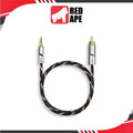 FiiO LL-RCA1, Digital Audio Coaxial Cable: Gold-plated 3.5mm to RCA plug, Silver-Plated Copper, Graphene Shield (LLRCA1)