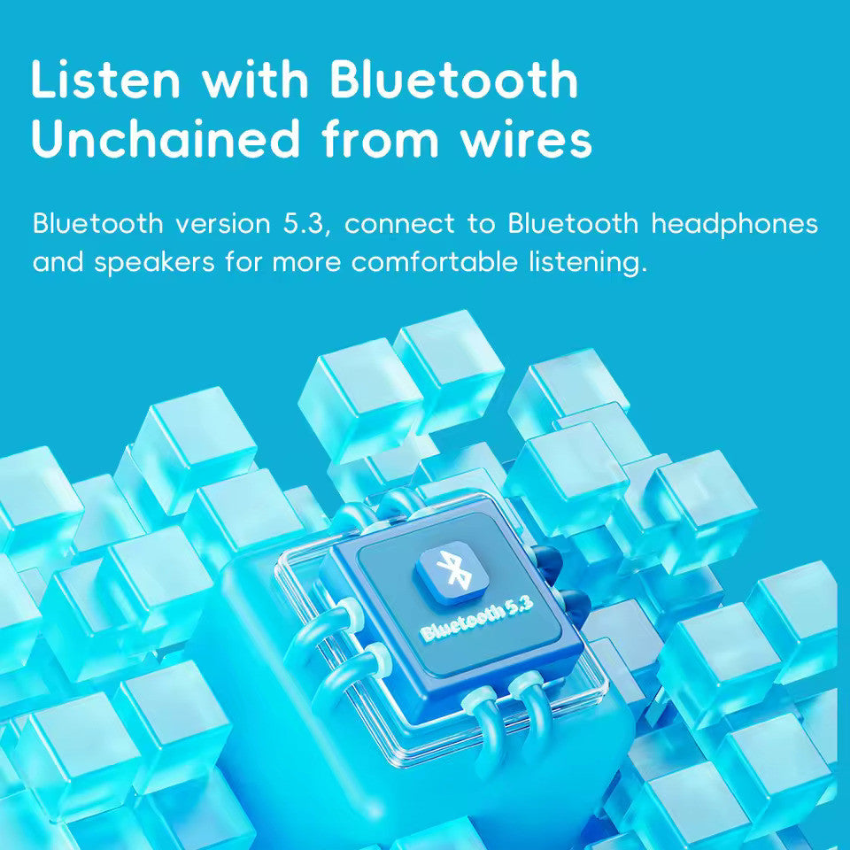 Snow Sky Echo Mini: HiFi Bluetooth MP3 Music Player, 15 Hours Playback, 3.5mm/4.4mm Headphone Outputs (FiiO Echo Mini)
