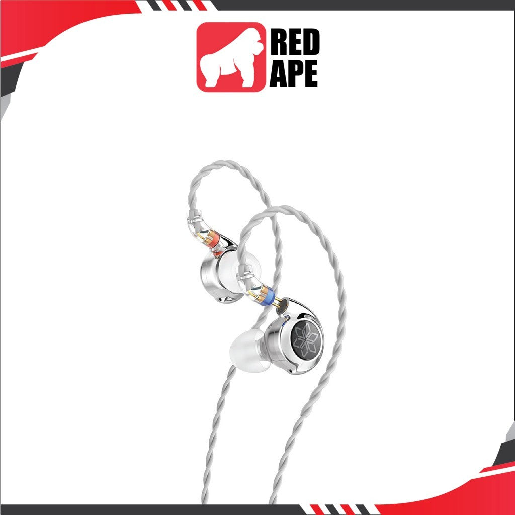 FiiO FD11, Dynamic Driver In-Ear Monitors: with 0.78mm Detachable Cable High Performance Deep Bass Earphones IEM (FD 11)