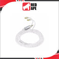 FiiO RC-78B or RC-UE2B In-Ear Monitors Replacement Cable: 0.78MM 2.5MM Dual Pin Silver-Plated IEM Cable (RC 78B UE 2B)