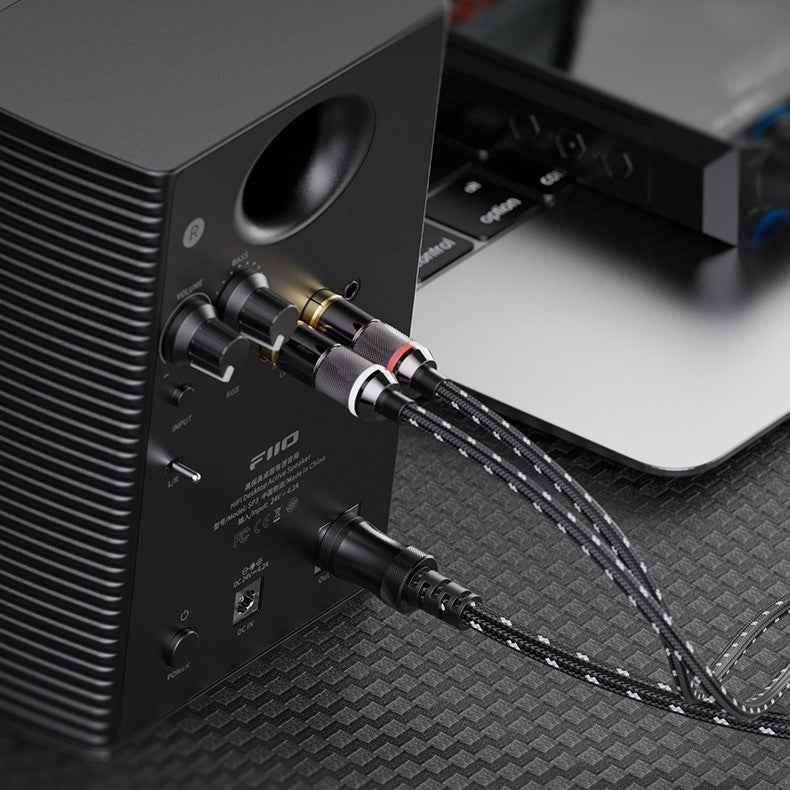 FiiO LX-SP3, Audio Cable: Dual 8-Pin S-Video Professional Speaker Interconnect Cable (Fiio LXSP3 LX SP 3)