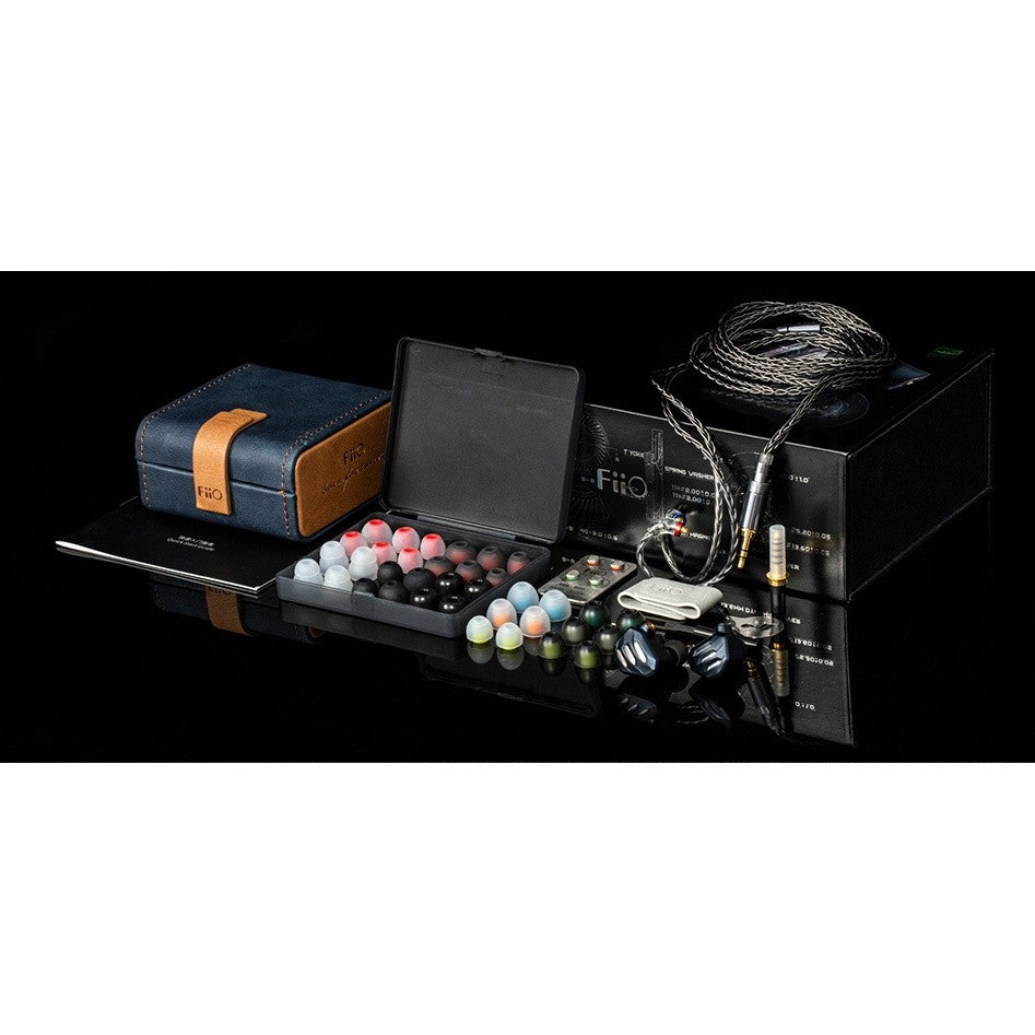 FiiO FH7S, Hybrid Driver In-Ear Monitors: 1DD 4BA MMCX Earphones IEM (2022 Updated Ver, FH7 S, FH 7 S)