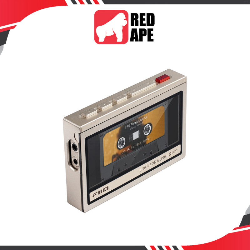 FiiO SK-M21C Protective Case: Retro Cassette Imitation Magnetic Casing for M21 MP3 Music Player DAP (SKM21C)