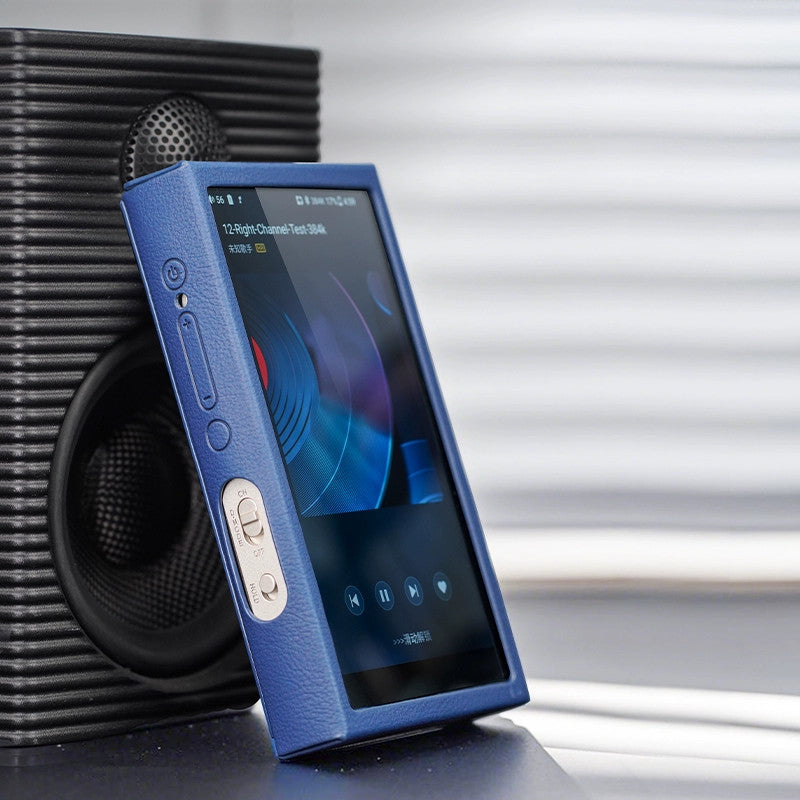 FiiO SK-M21 Protective Leather Case: 1:1 Custom-Fit Protection PU Leather Casing for M21 MP3 Music Player DAC (SKM21)