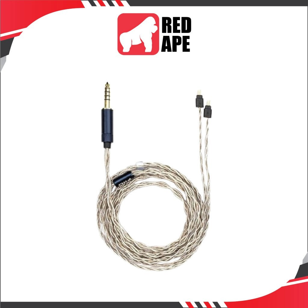 FiiO LS-4.4B, In-Ear Monitors Upgrade Cable: 2-Pin 0.78 Balanced 4.4MM Dual Pin Replacement Cable (LS4.4B, LS 4.4B)