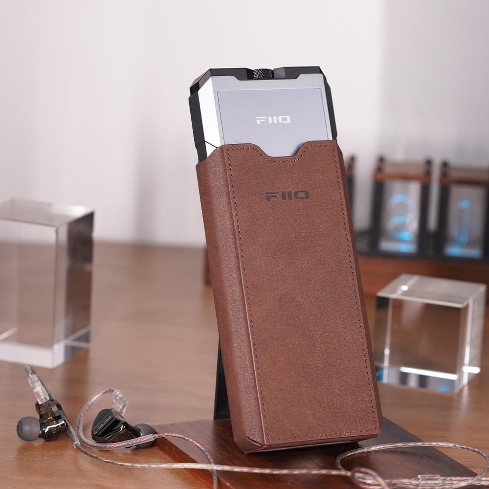FiiO SK-Q15, Protective Leather Case: for FiiO Q15 Casing (SKQ15, SK Q15)