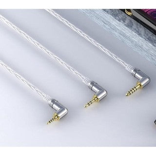 FIIO LC-2.5D/3.5D/4.4D, MMCX In-Ear Monitors Upgrade Cable: Sterling Silver IEM Replacement Cable (LC2.5 D, LC3.4 D)
