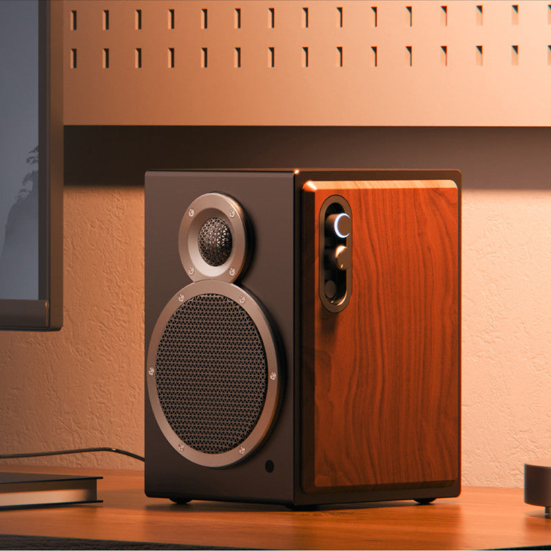 FiiO SA1, High-Fidelity Desktop Active Speaker: with 31 high-precision lossless PEQ, 3.5-inch Wood Fiber Woofer (SA1)