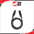 FiiO LX-XLR4L, Audio Cable: XLR Male to Female Pure Silver-Plated Copper Professional Cable (Fiio LXXLR4L, LX XLR 4L)