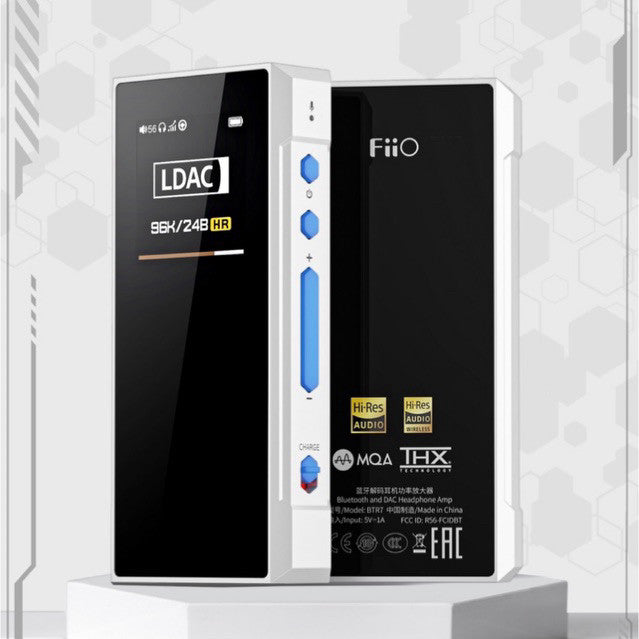 FiiO BTR7, Flagship Portable DAC and Amplifier: Supports LDAC/aptX HD/MQA 384K Bluetooth Receiver DAC/AMP (BTR 7)