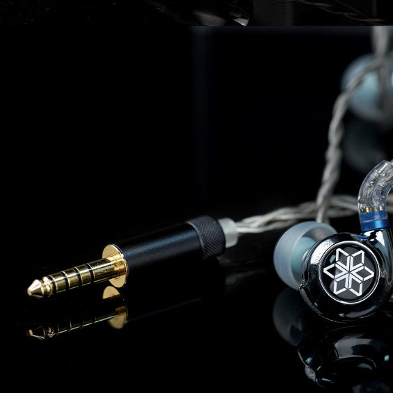 FiiO LS-4.4A, In-Ear Monitors Upgrade Cable: Silver-plated Copper Dual Pin Replacement Cable (LS4.4A, LS 4.4A)