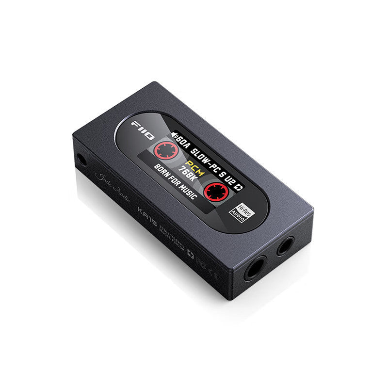 Fiio KA15, Portable DAC and Amplifier: Dual CS43198 Portable Adapter Cable 560mW Support DSD 256 Portable DAC/AMP