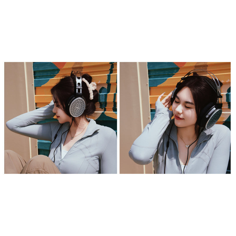 Jade Audio JT3, Open-Back Headphones: 50mm Dynamic Driver High-Fidelity Over-Ear Wired Headphone (FiiO JT 3)
