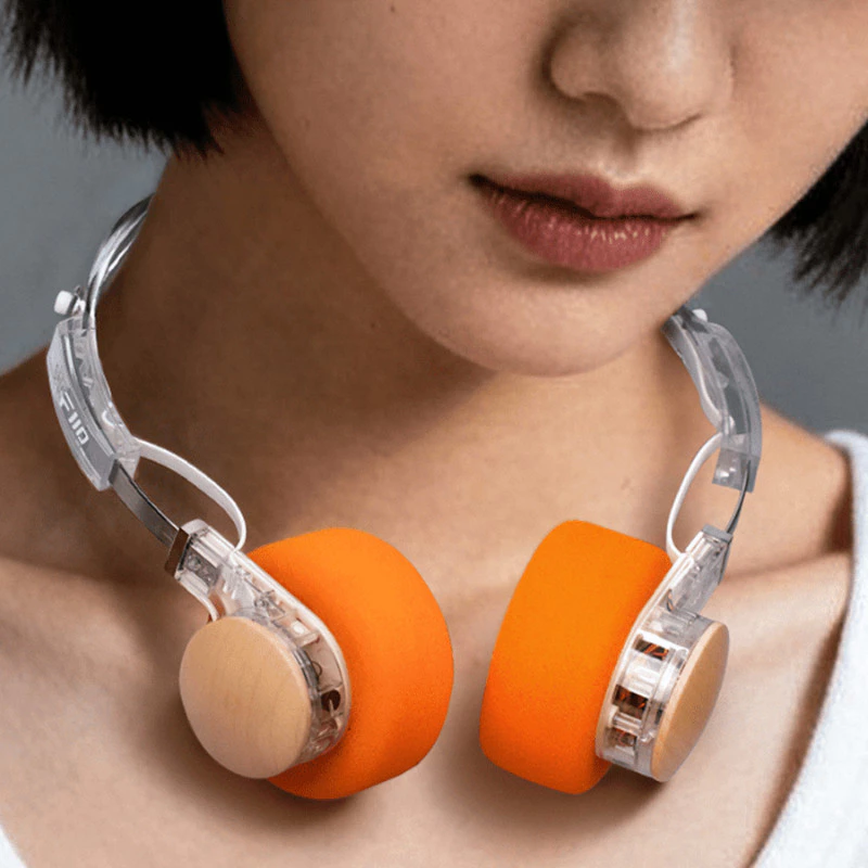 FiiO EH11, Wireless Headphones: Retro Bluetooth On-Ear 40mm Dynamic Driver LDAC Mini Wooden Cup Headphones (EH 11)