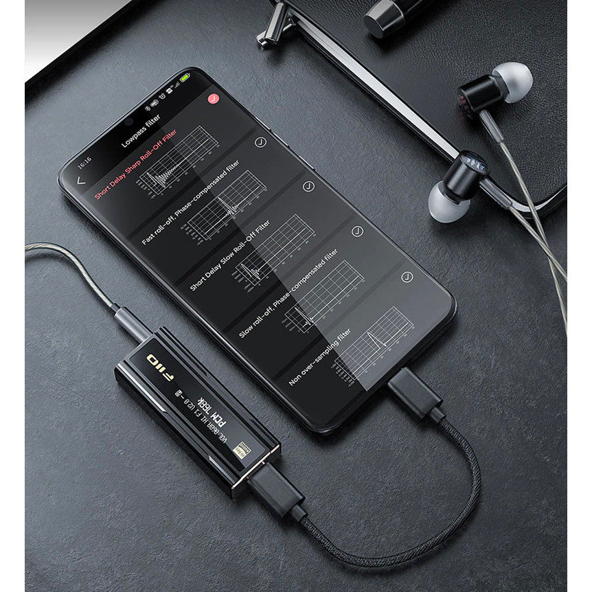 FiiO KA5, Portable DAC and Amplifier: with 3.5, 4.4 and Optical Outputs DAC/AMP (KA 5)
