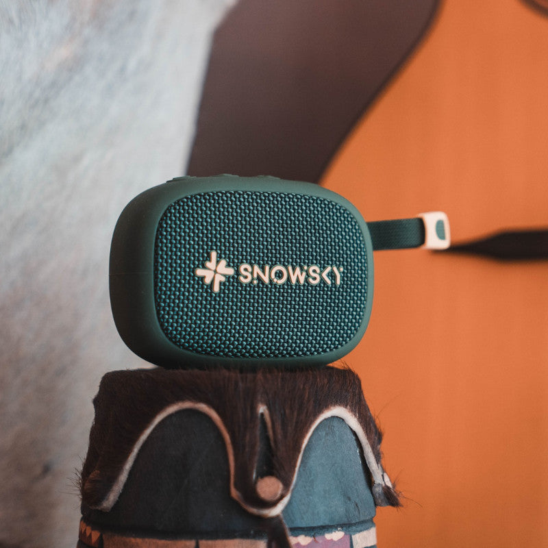 FiiO Snow Sky Anywhere, Portable Bluetooth Speaker: 21H Playtime, Auracast Wireless Stereo Pairing, IPX6 Waterproof