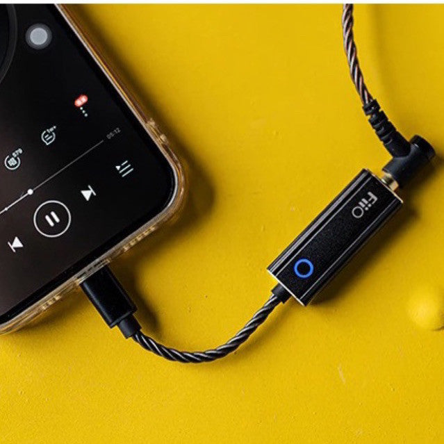 FiiO/JadeAudio KA1, Portable DAC and Amplifier: USB Type C or iP Compatible, Compact DAC/AMP (KA 1)