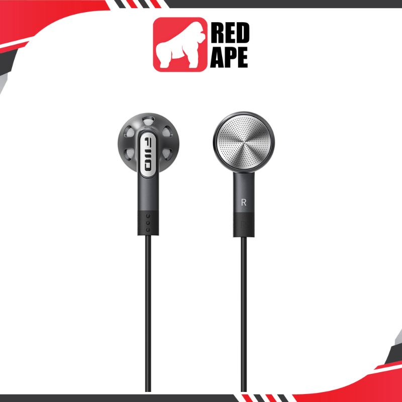 FiiO FF1, Wired Flathead Earbuds: 14.2mm Beryllium-Plated Driver Detachable Cable Open-Back Design Earphones (FF 1)